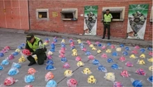DIAN Y POLFA APREHENDEN BALONES DE CONTRABANDO 