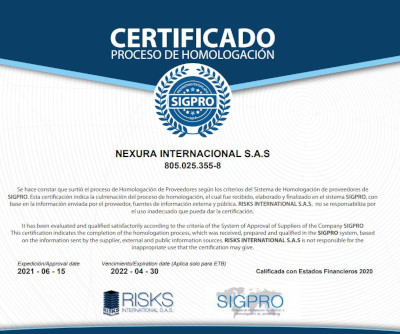 Certificación-SIGPRO